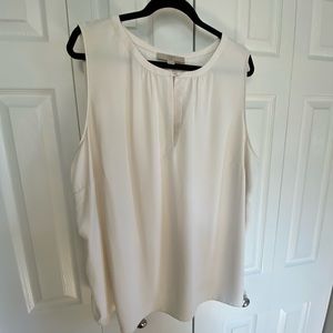 Loft Plus Cream Blouse